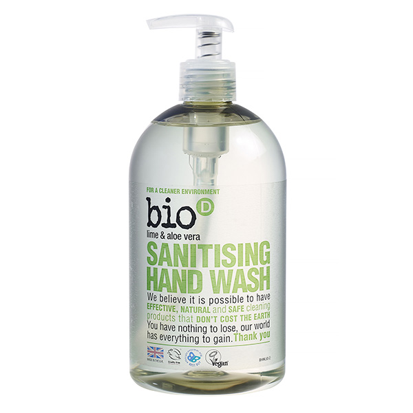 Bio-D Lime & Aloe Vera Sanitising Hand Wash